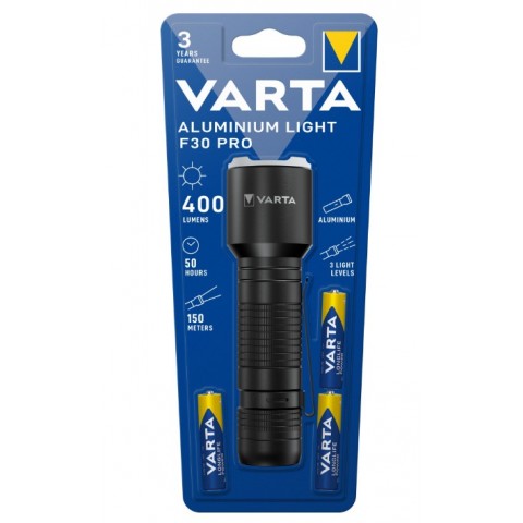 VARTA 17608  el feneri Alüminyum Işık F30 Pro
