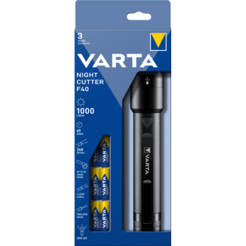 varta 18902 nıght cutter F40 fener