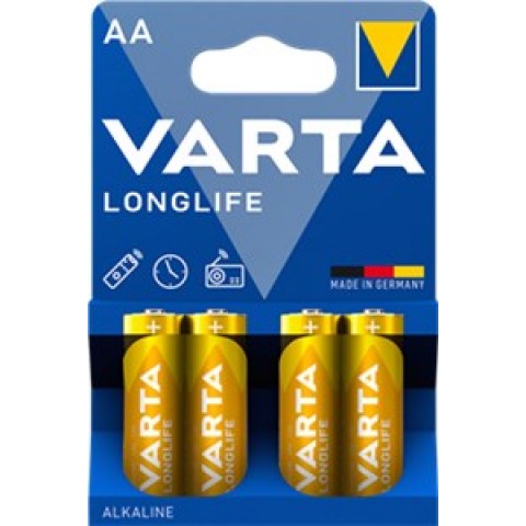 varta 4106 lonlıfe AA alkalin kalem pil 40 ADET