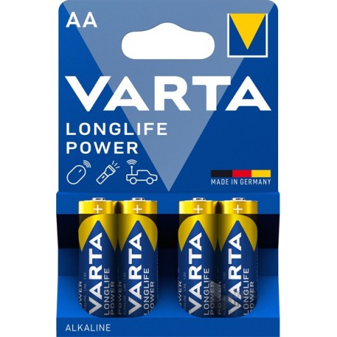 varta 4906 loglıfe power alkalin AA kalem pil 