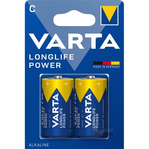 varta 4914 longlife power  alkalın C boy pil 20 ADET