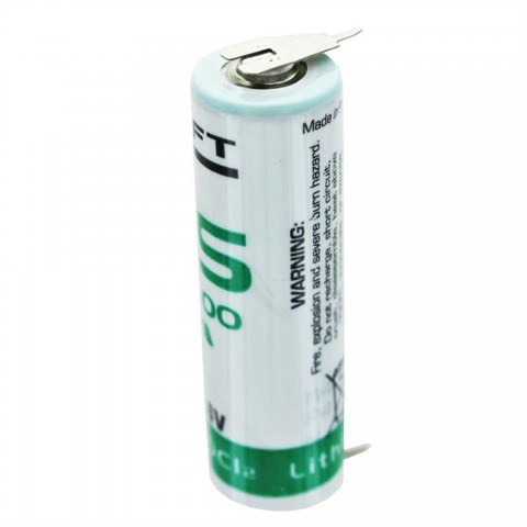 SAFT LS14500CNA lityum pil Çift baskı kontaklı